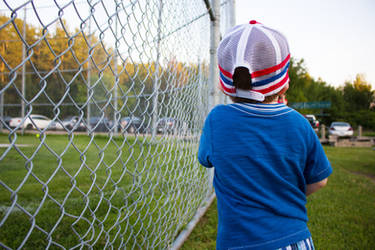 little baseball kid