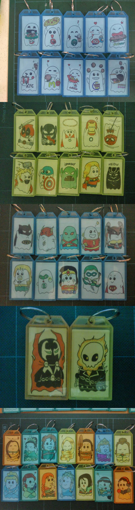 Boo Keychain Compilation (2) by IllusionEvenstar on DeviantArt