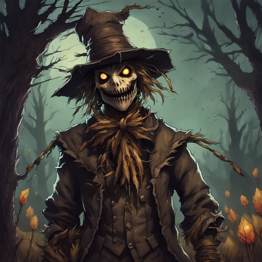 DreamUp (Halloween Edition)-Creepy Scarecrow