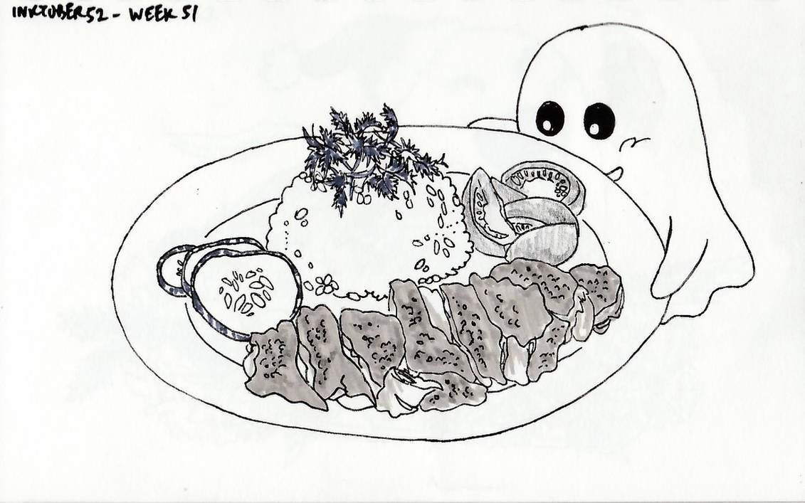 Popcorn Inktober Inktober52-Week 51 by IllusionEvenstar on DeviantArt