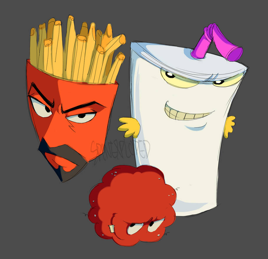 aqua teen hunger force! by spinexploded on DeviantArt