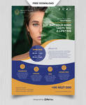 PsFiles Beauty and Spa Flyer PSD Template for free by PsFiles