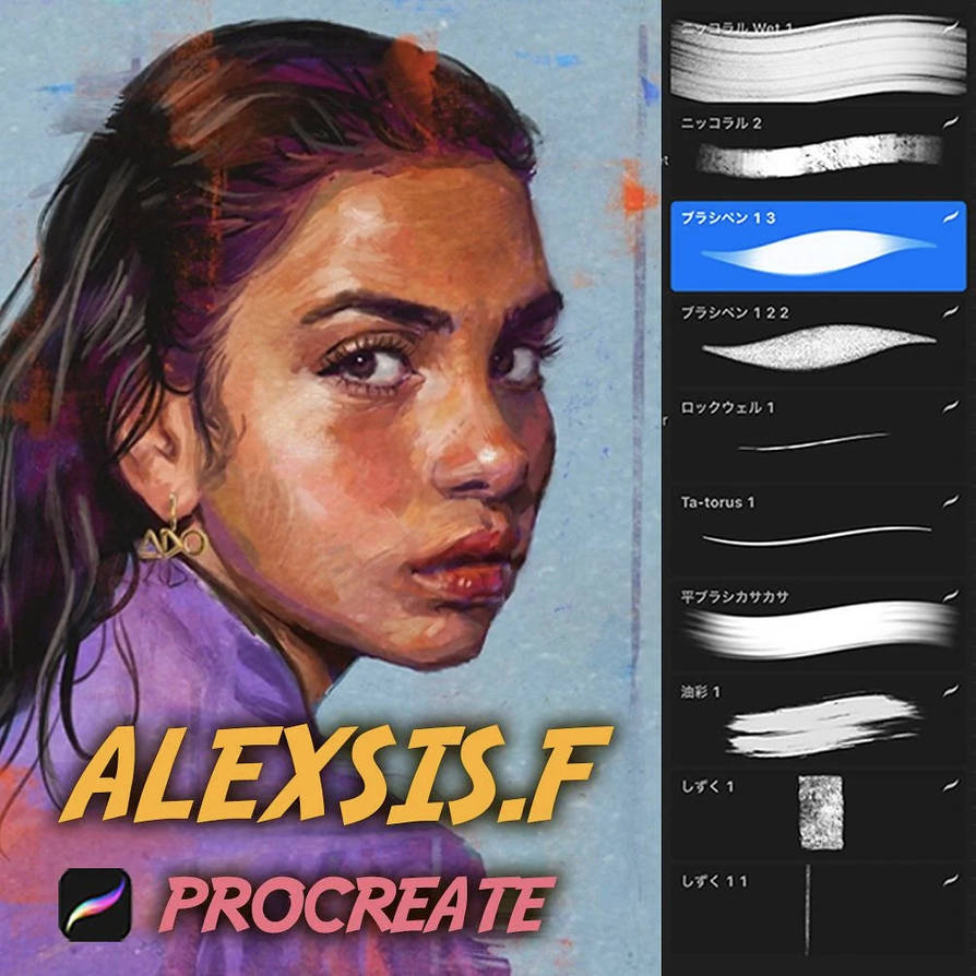 Free Oil Painting Brush Procreate by PsFiles on DeviantArt