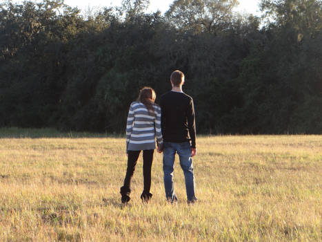 Couple on the Prairie