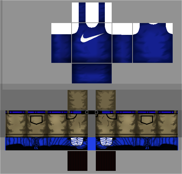 Blue Nikes by MechaValdez on DeviantArt