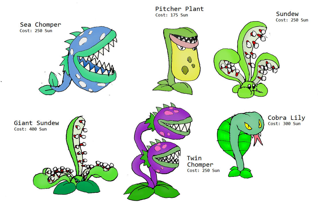 Plants vs. Zombies - Plants Tierlist by SlickVideoProduction on DeviantArt