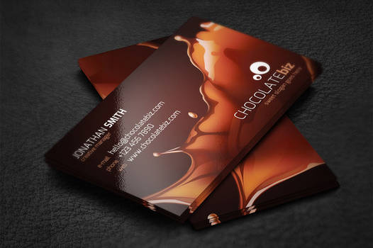 Chocolate Business Card