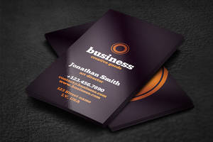 Typo Business Card