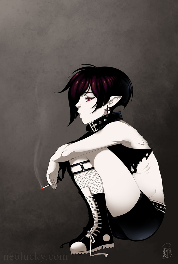 Paint It Black by Neolucky