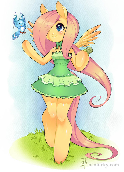 Sometimes ya just gotta Fluttershy by Neolucky
