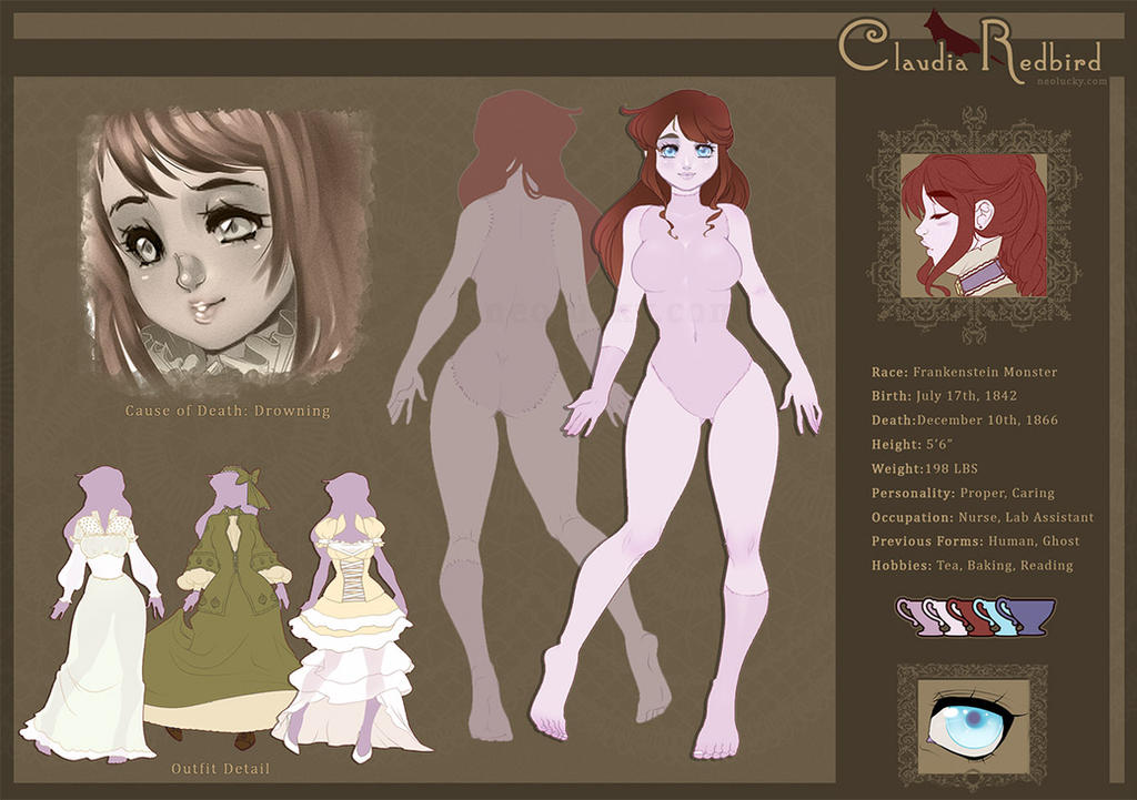 Claudia Reference Sheet by Neolucky