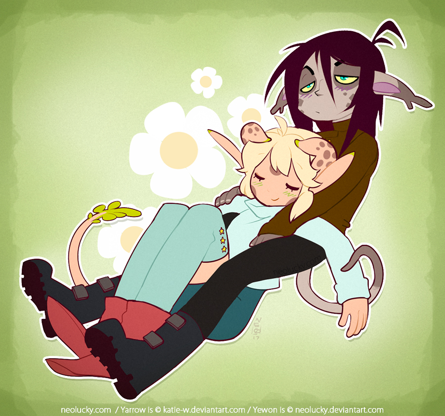 He likes it, really. by Neolucky