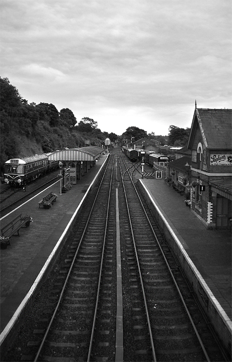 Bewdley Station Bridge View