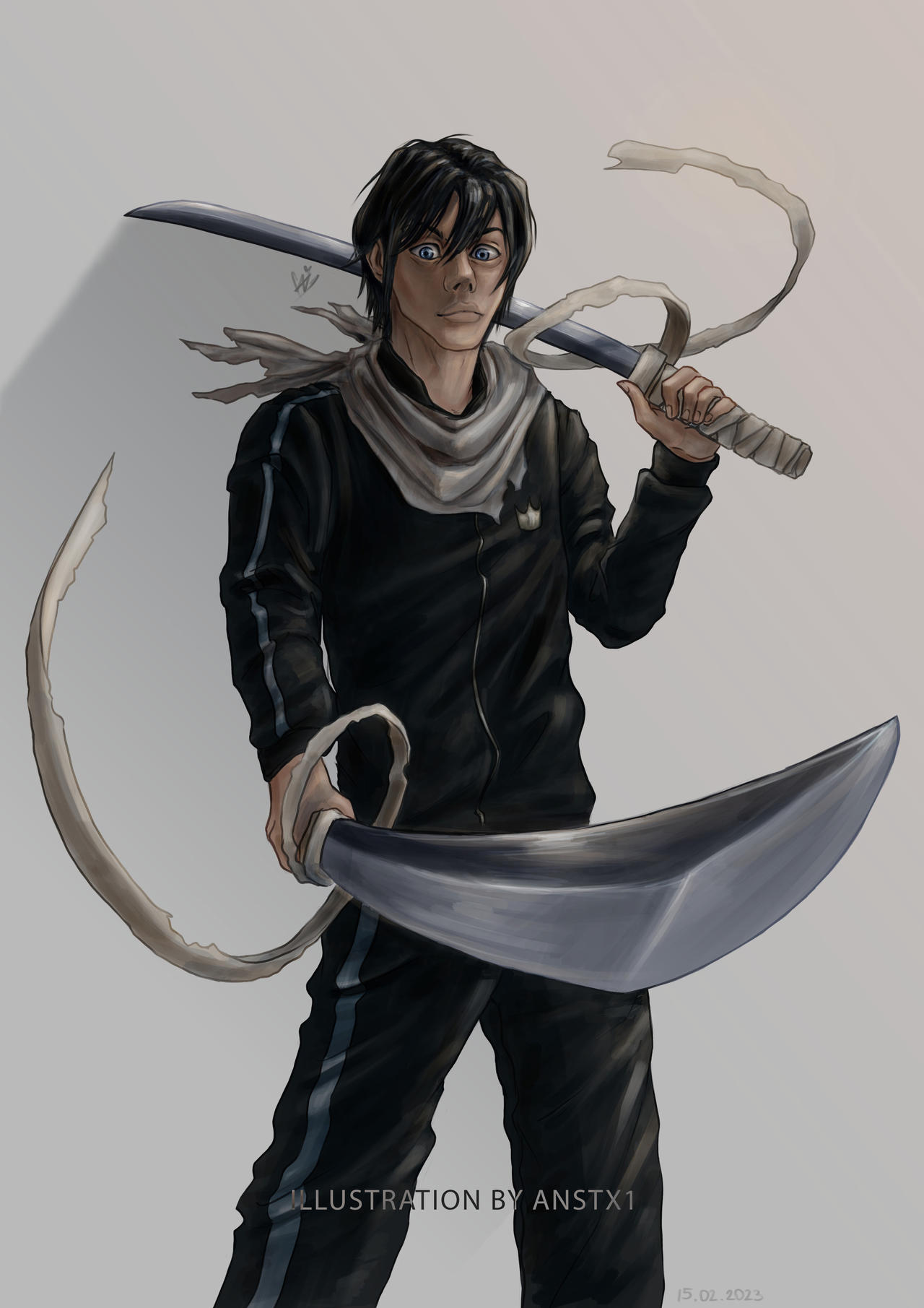 Yato fanart by anstx1 on DeviantArt
