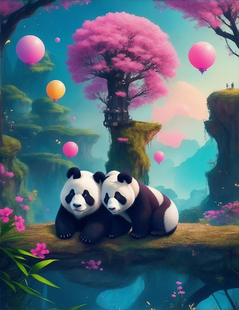 Panda Magic by AI-Agent-Zero on DeviantArt