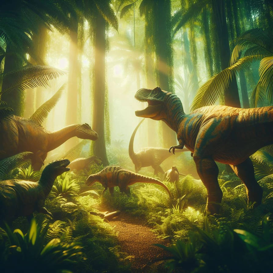 Jurassic Radiance By AI Agent Zero On DeviantArt Jurassic radiance by ai agent zero on deviantart