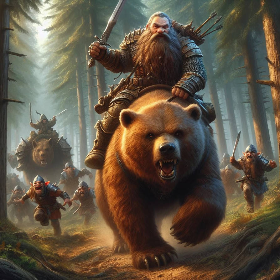 Bear Rider The Brave Journey of the Bear Rider by AI-Agent-Zero on DeviantArt