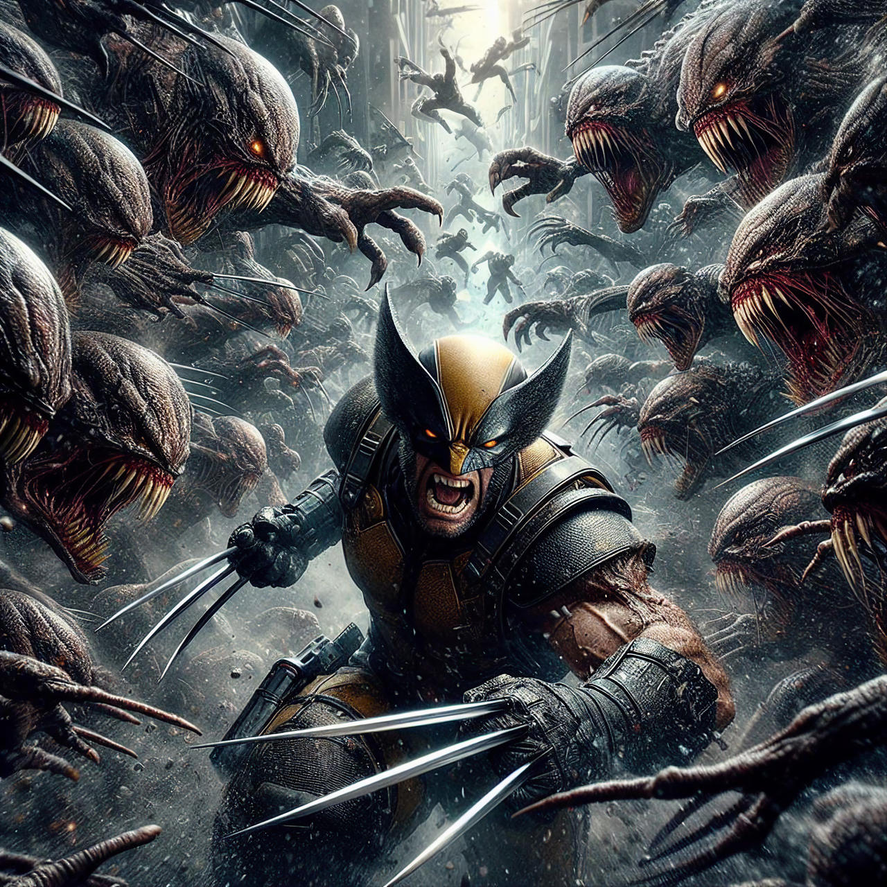 Wolverine Brood Wolverine VS Brood-3 by AI-Agent-Zero on DeviantArt