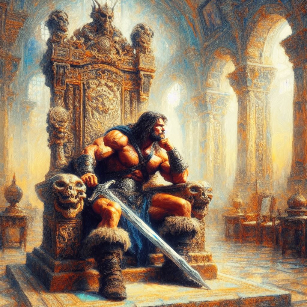 The Enthroned Ruler II by AI-Agent-Zero on DeviantArt