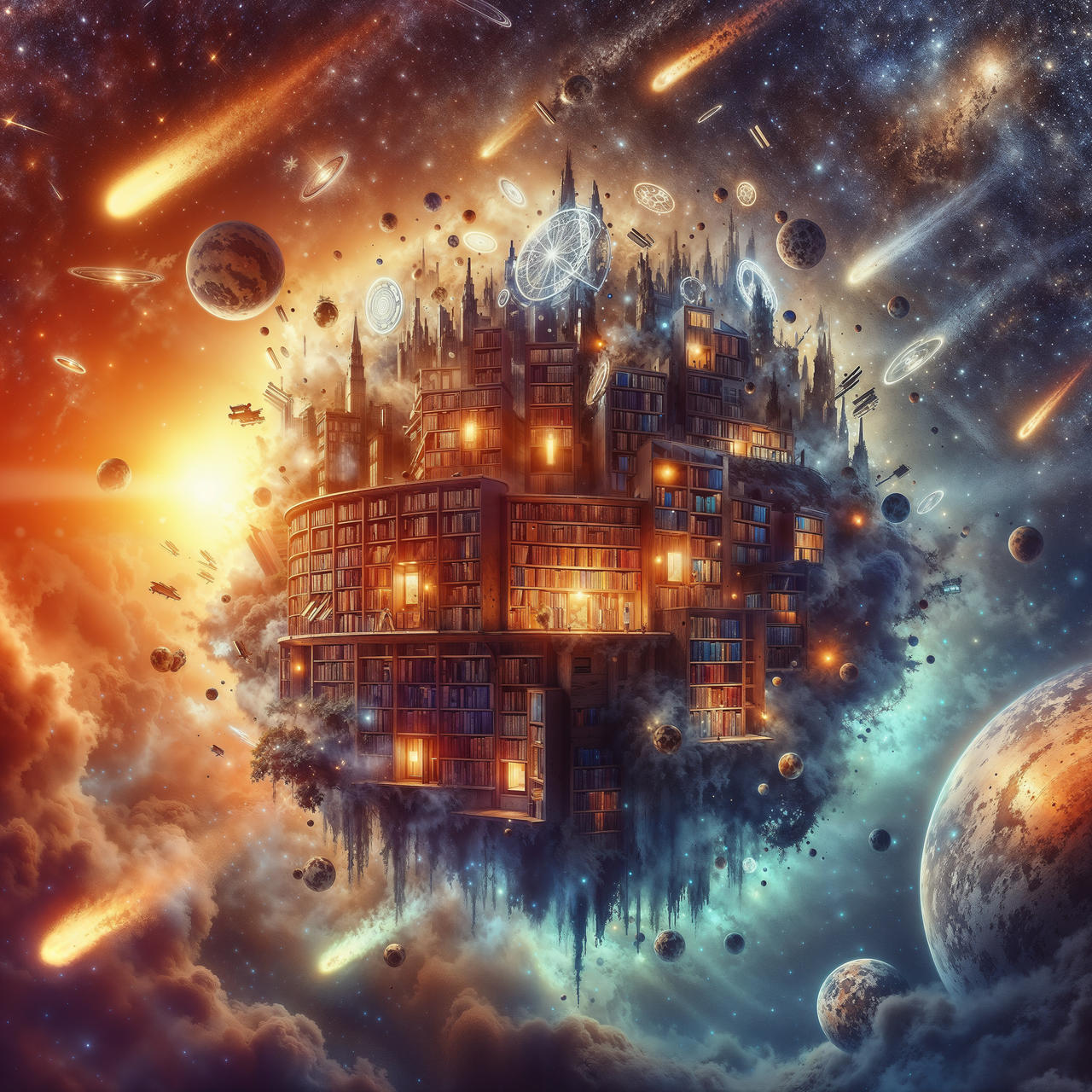 Stellar Library by AI-Agent-Zero on DeviantArt