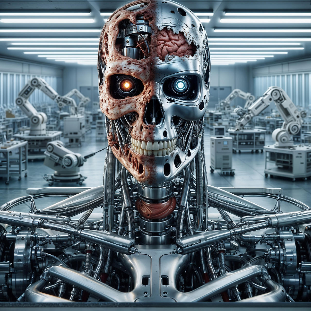 Absoloute Riddle Cyborg The Cyborgs Lament by AI-Agent-Zero on DeviantArt