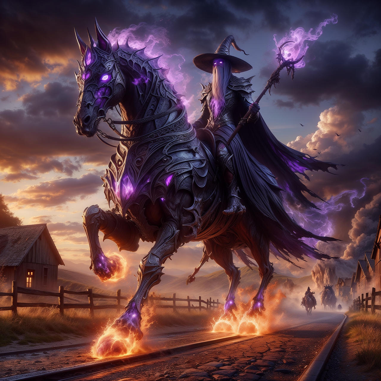 The Dark Riders by AI-Agent-Zero on DeviantArt