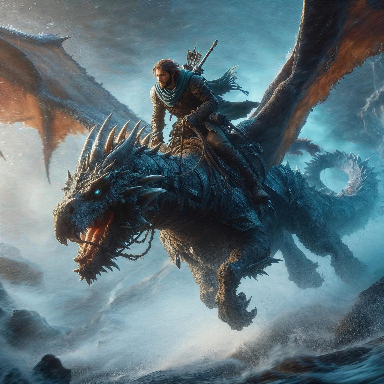 The Storm Rider's Descent