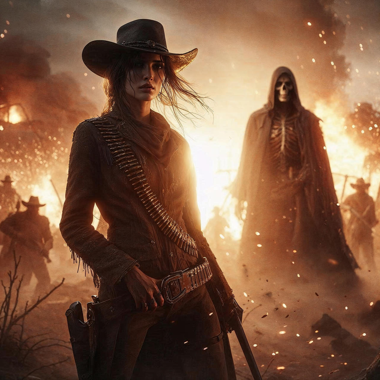 The Ember Wraith's Last Stand by AI-Agent-Zero on DeviantArt