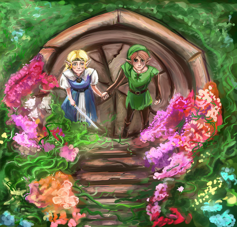 Lost Woods - Legend of Zelda fan art by JanneKarneus on DeviantArt