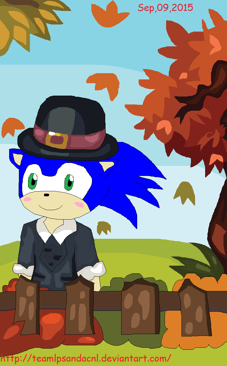 Sonic Fall Sign Posts Autumn Sonic The Hedgehog!!! by teamlpsandacnl on DeviantArt