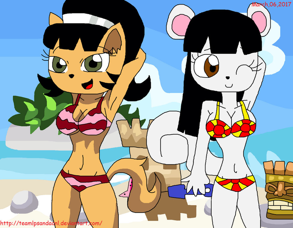 Summer Kitty Katswell And Whitnee Squirrel!!!