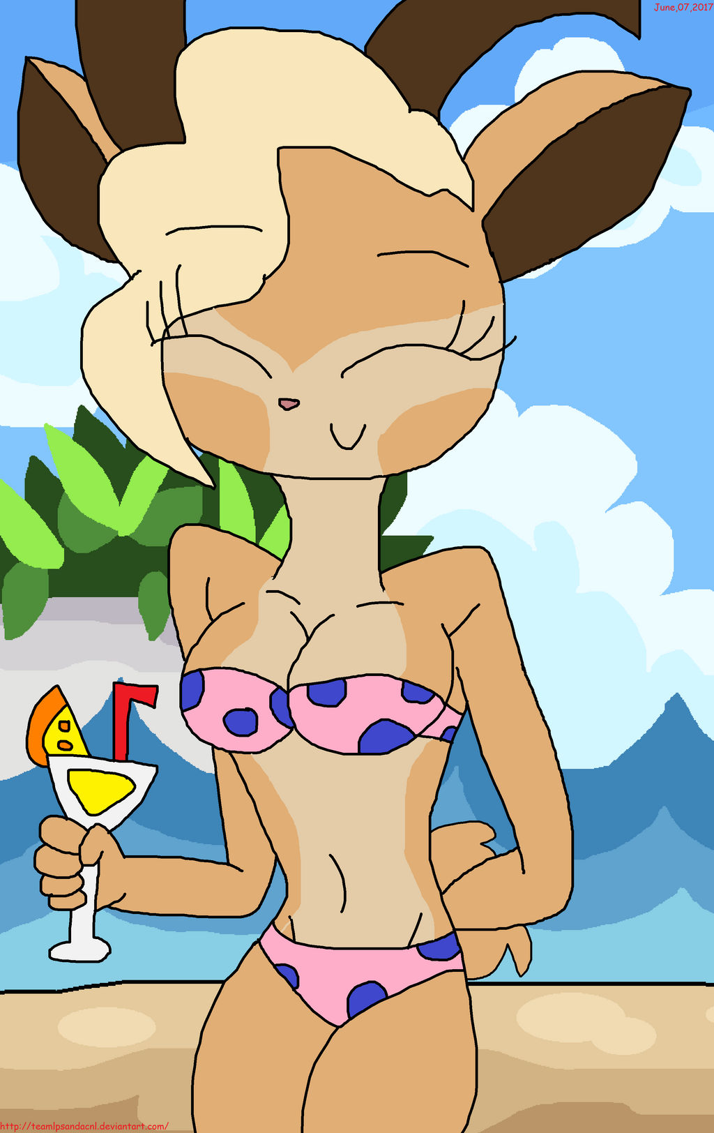 Sexy Bikini Summer Time Gazelle!