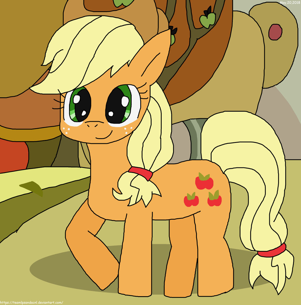 Mlp Applejack by teamlpsandacnl on DeviantArt