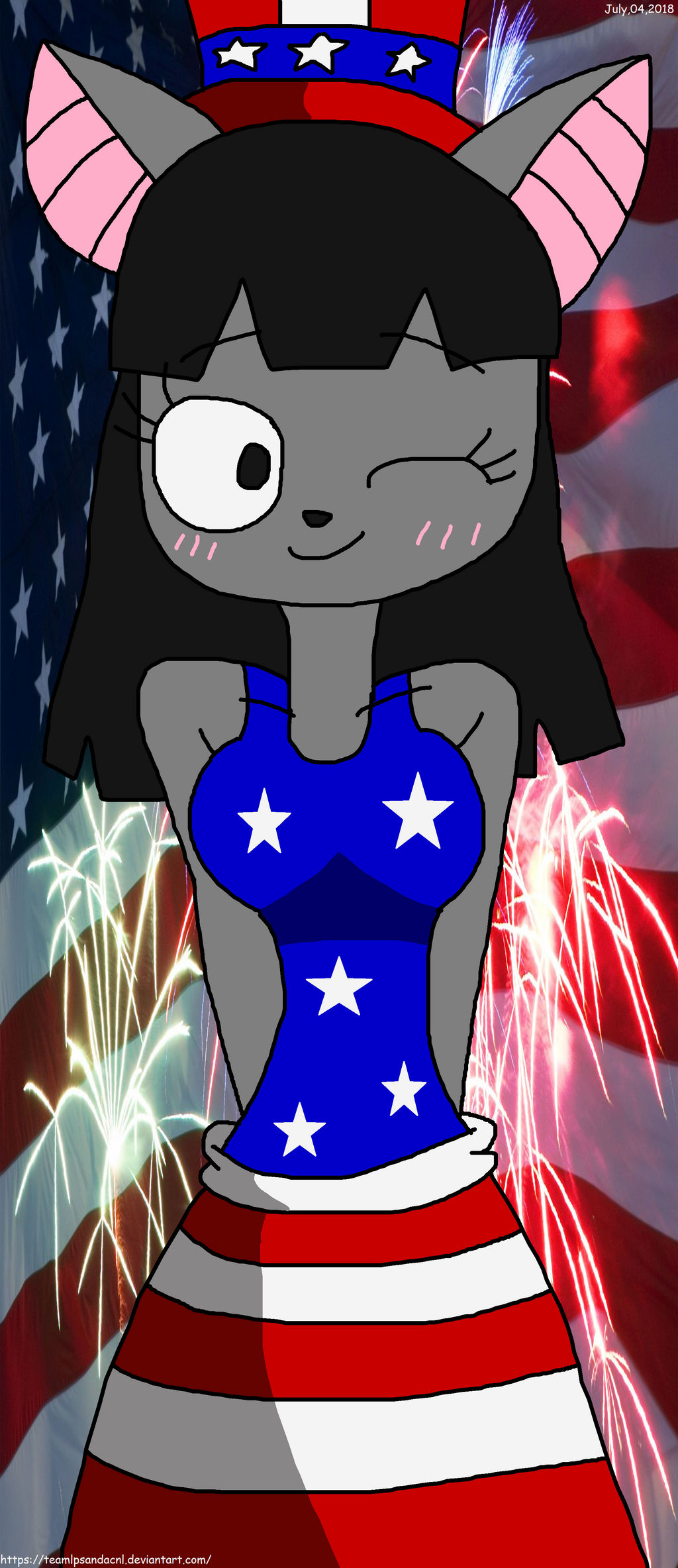 July Lady 4th Of July Lady Malmsteen!!! by teamlpsandacnl on DeviantArt