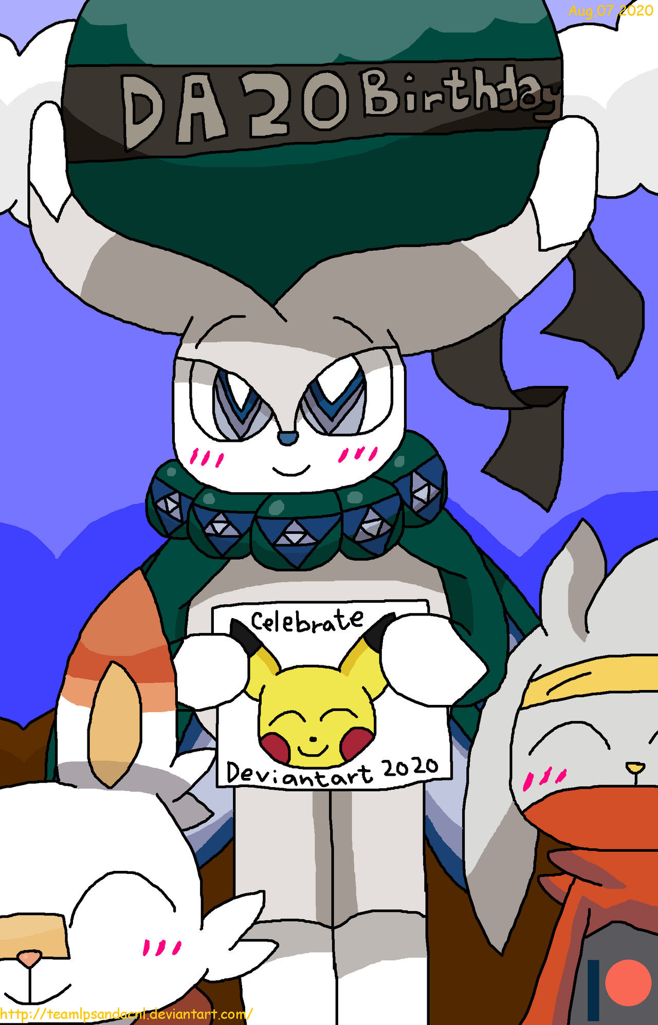 Celebrating 20 Years Of Deviantart By Teamlpsandacnl On Deviantart Celebrating 20 Years Of Deviantart By Teamlpsandacnl On Deviantart