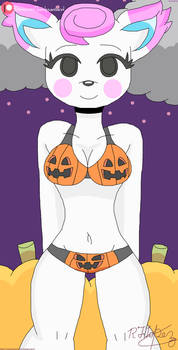 Bikini Pumpkin Diana the Deer!!! (Patreon)