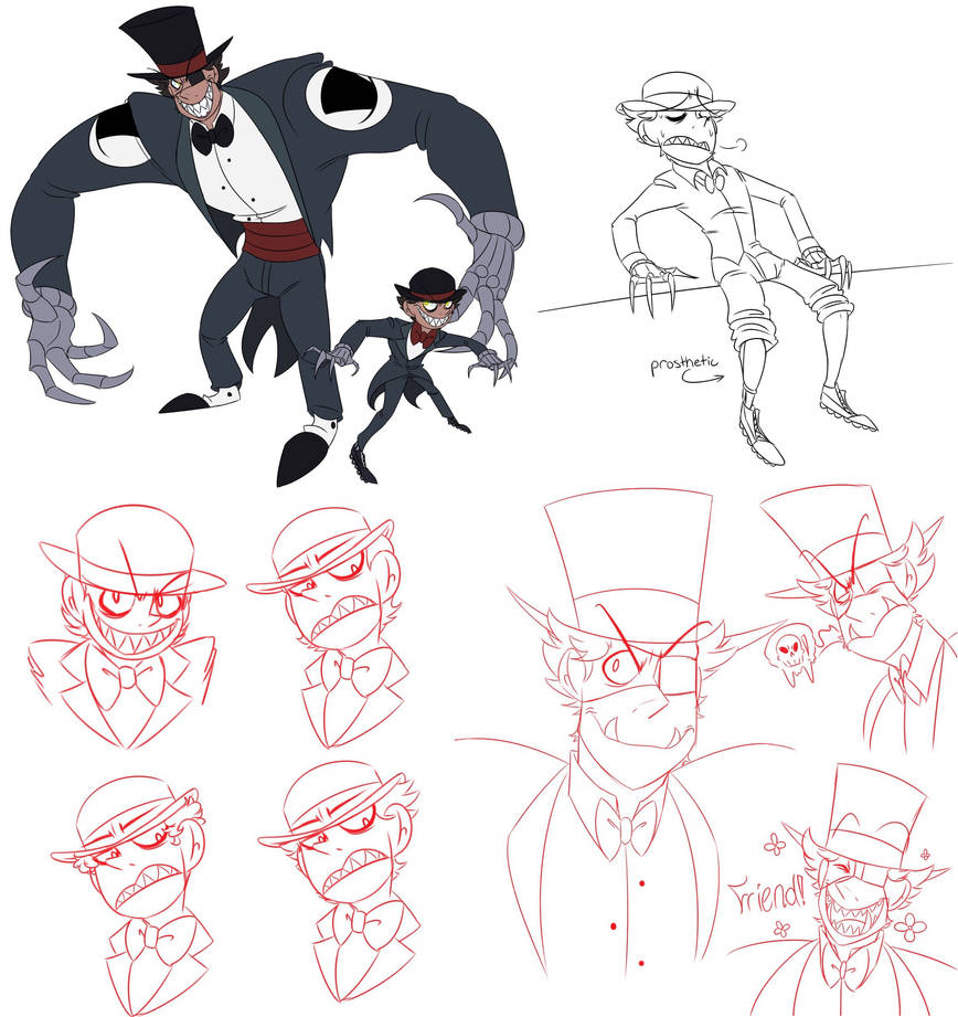 Human Hat Bots by Rascal-Rose on DeviantArt