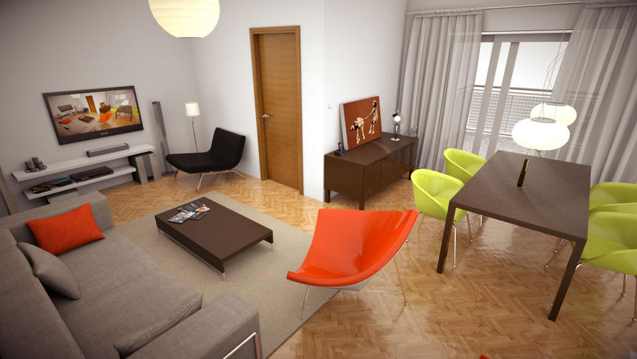 interior design by Robobear0510 on DeviantArt