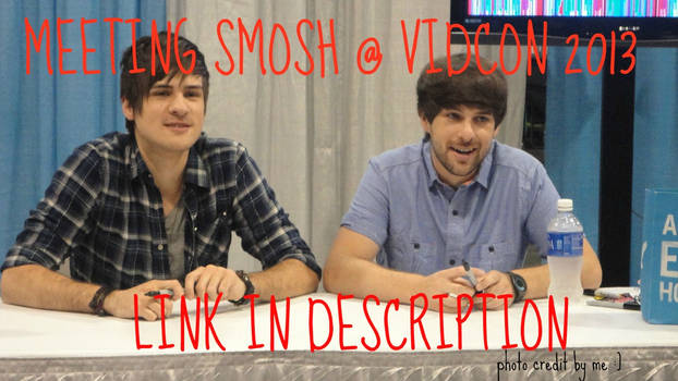 Meeting Smosh at Vidcon 2013!