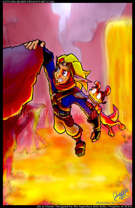 Jak and Daxter by kurobei on DeviantArt
