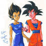 Goku and Vegeta are girls