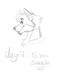 [ANTI-ARTBLOCK] Day 7: 15 min sketch (8 min)