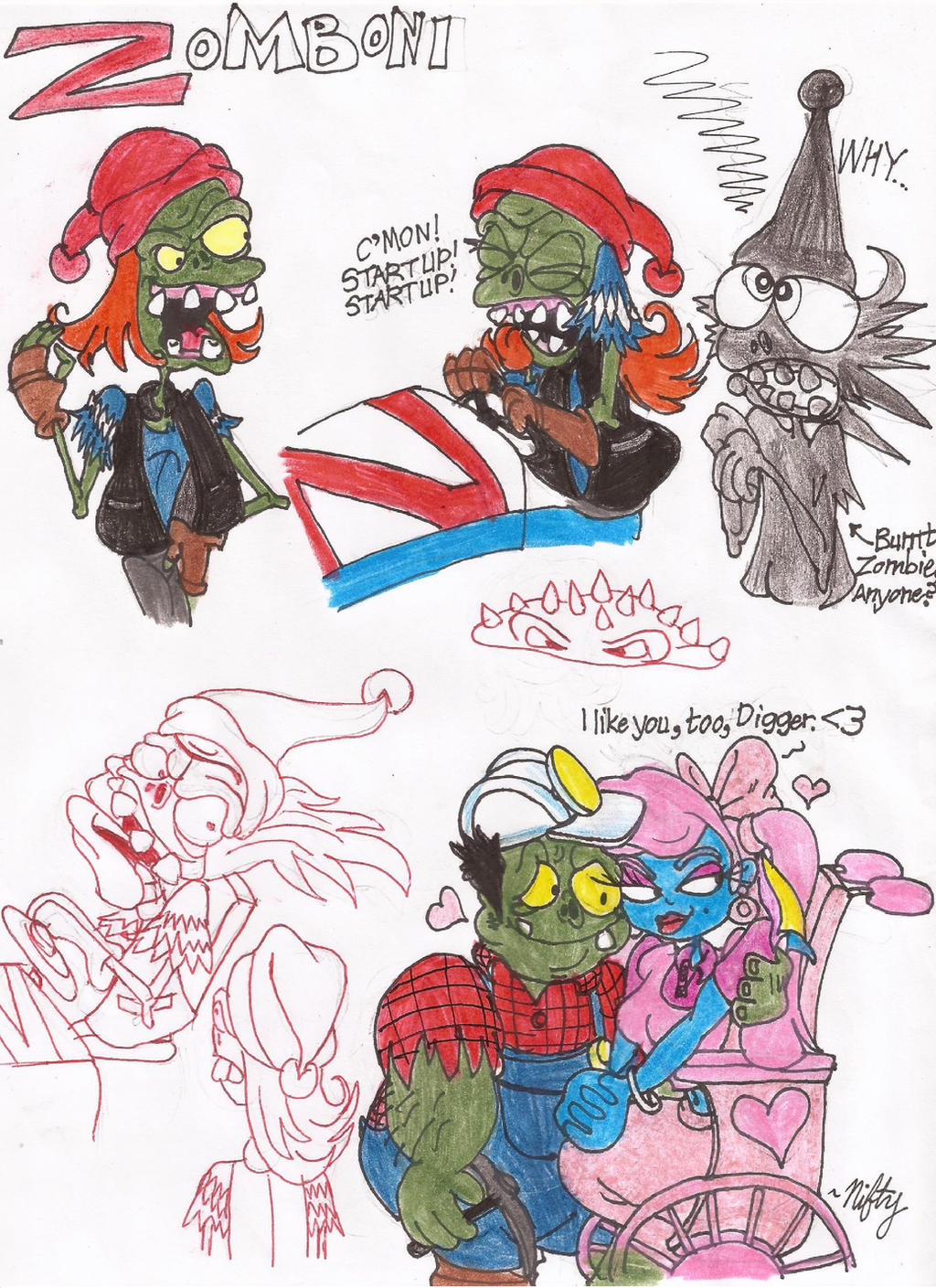 Zomboni Zomboni Sketchies, Eh? by NiftyNautilus on DeviantArt
