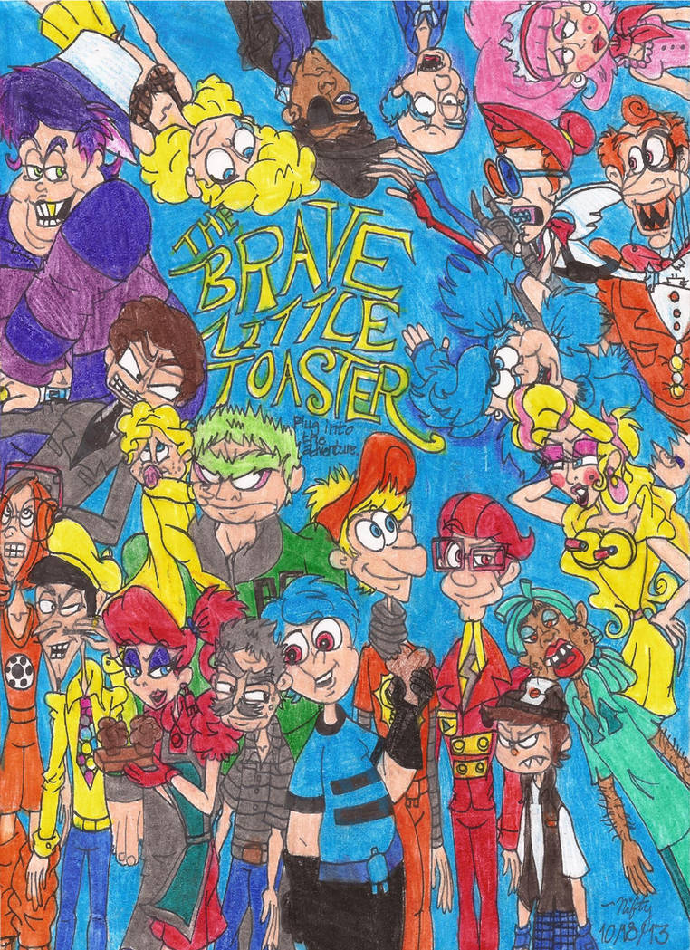 The Brave Little Toaster by NiftyNautilus on DeviantArt