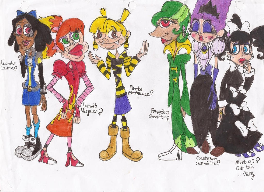 White 2 Team-Humanized by NiftyNautilus on DeviantArt