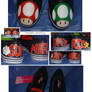 Super Mario Mushrooms Shoes