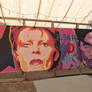 David Bowie and Prince Mural