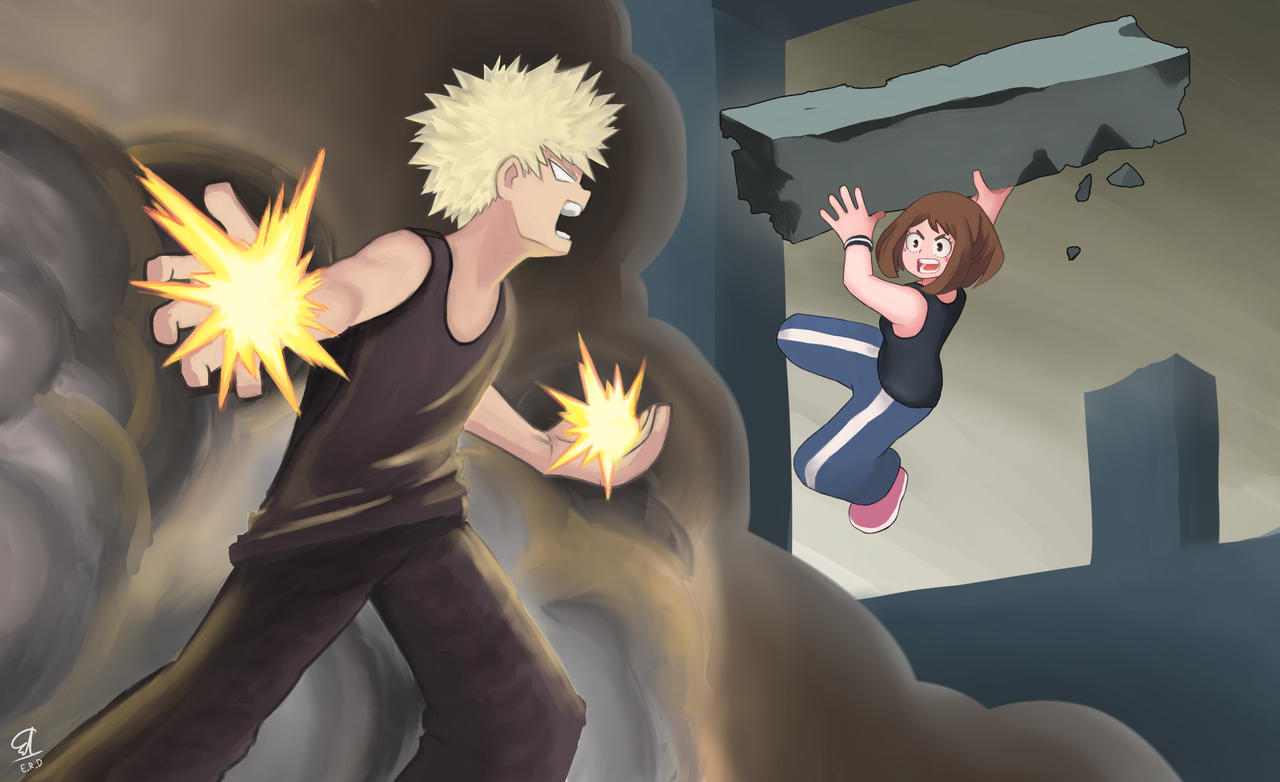 Bakugo Vs Uraraka Scan Vf