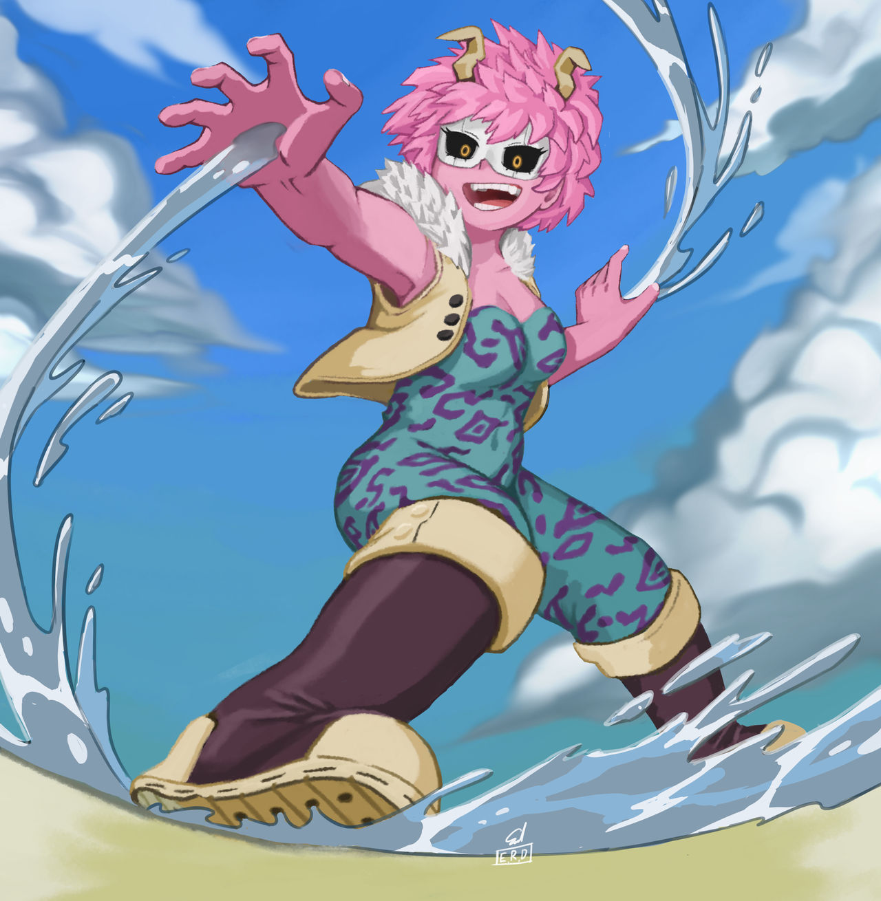 Ashido Mina Fanart By E R D On DeviantArt ashido-mina-fanart-by-e-r-d-on-deviantart