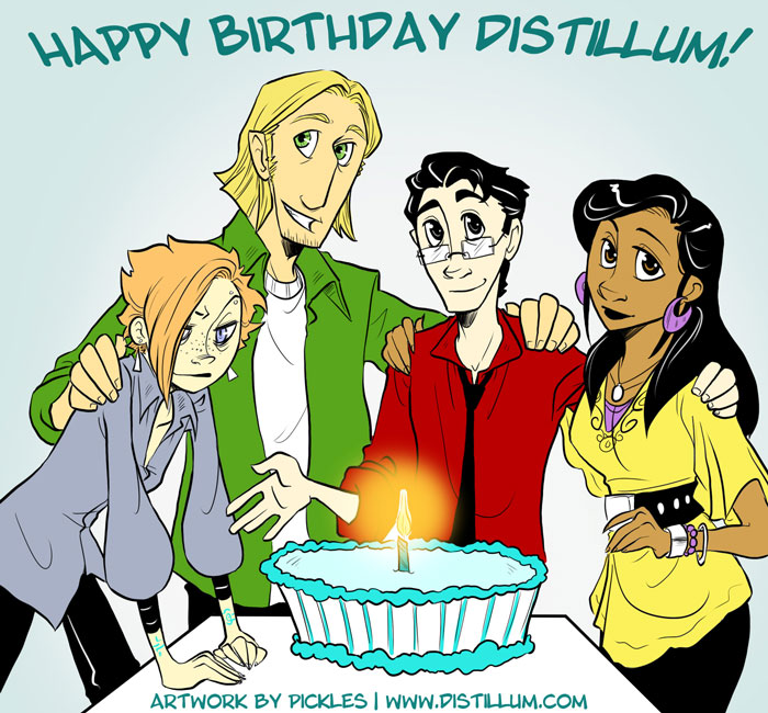 Happy Birthday Distillum